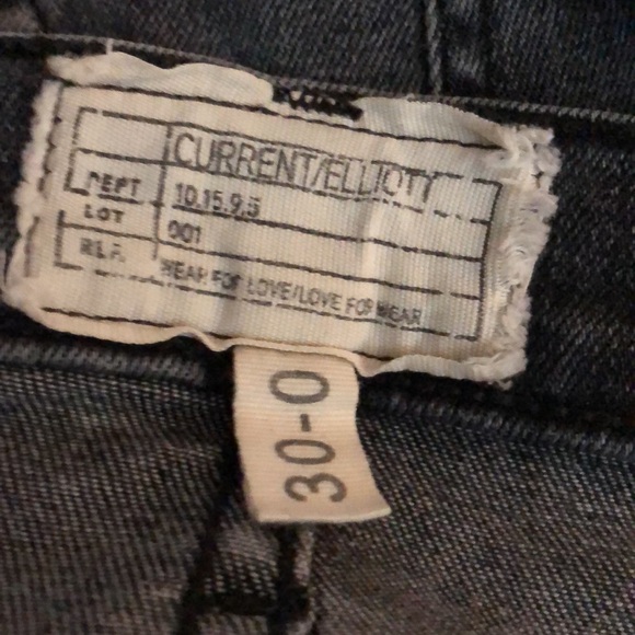 Current/Elliot High Waist Stiletto Jeans in Fade Wash Sz 30 - Picture 7 of 7